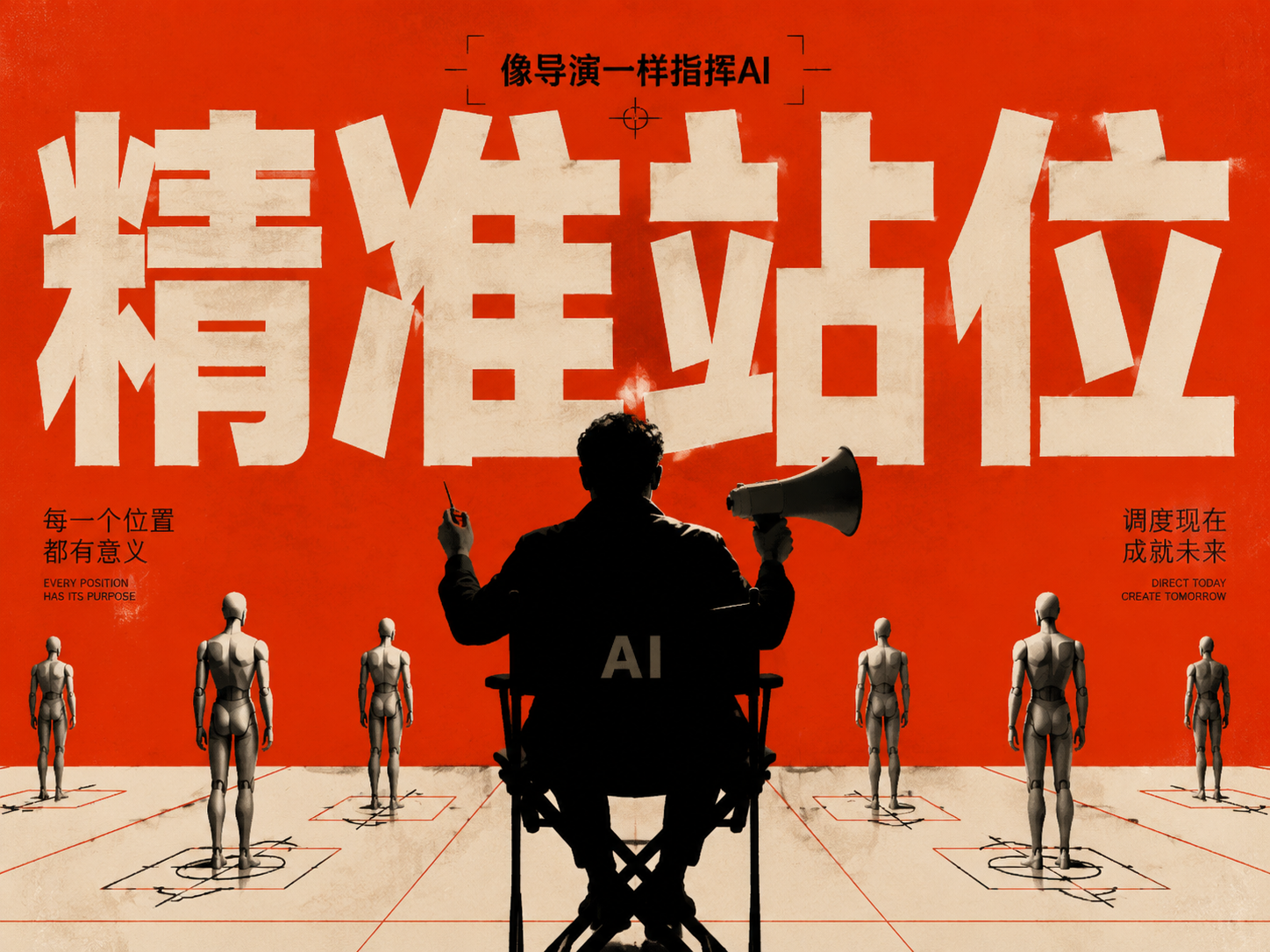 【提示词第3节】像导演一样指挥AI：用一张草图解锁人物精准站位与运动编排