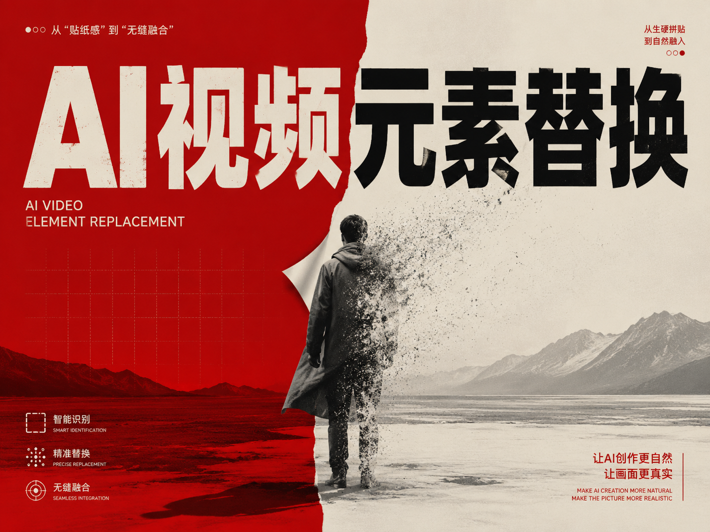 【提示词第7节】从”贴纸感”到”无缝融合”：AI视频局部元素替换的三层进阶心法